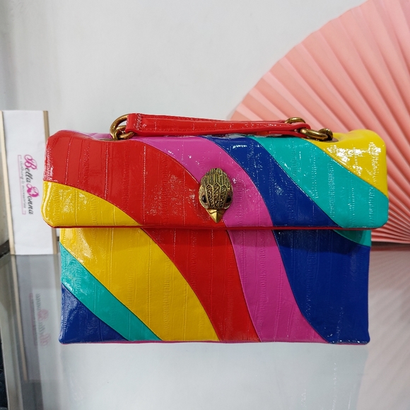 Kurt Geiger London Leather Kensington Medium Bag NWT - Picture 1 of 12